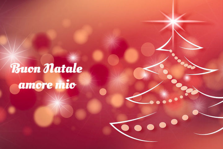 Frasi Buon Natale Amore.Auguri Di Buon Natale Amore Mio