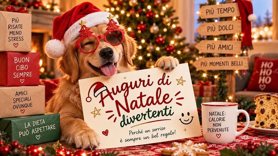 Auguri di Natale divertenti: frasi simpatiche e spiritose