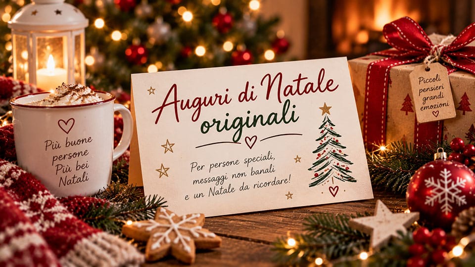 Auguri di Natale originali: frasi belle e non banali