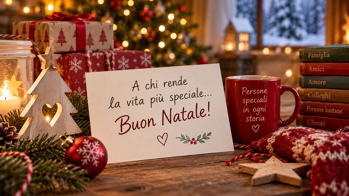 Auguri di Natale per chi ami: frasi per ogni persona speciale