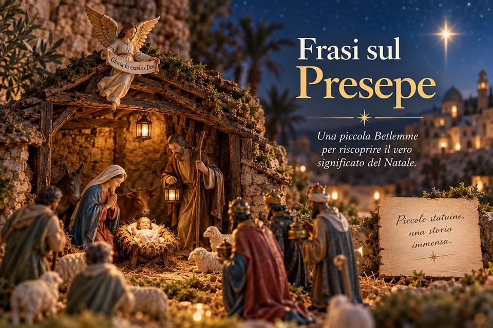 Frasi sul Presepe: pensieri sulla Natività e sul Natale