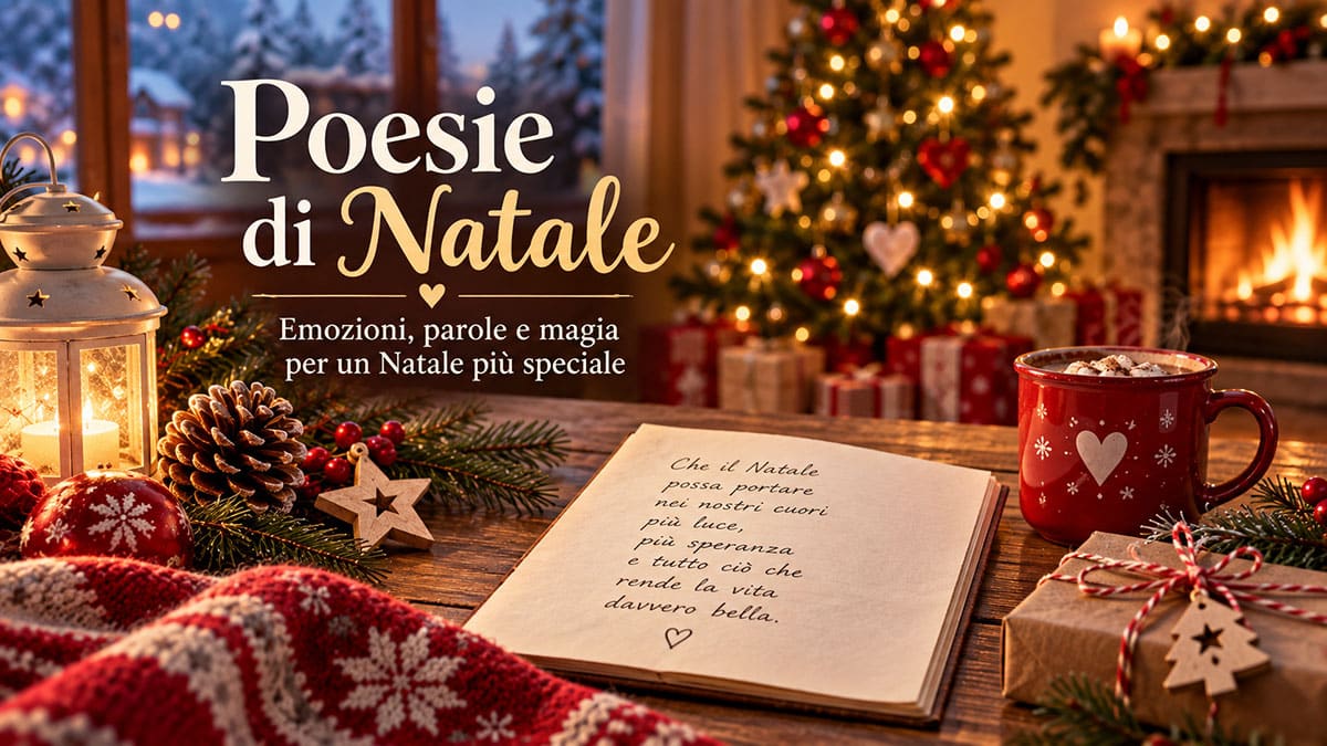 Poesie di Natale: le più belle da leggere e dedicare